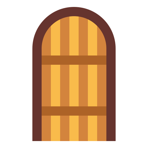 puerta Smalllikeart Flat icono