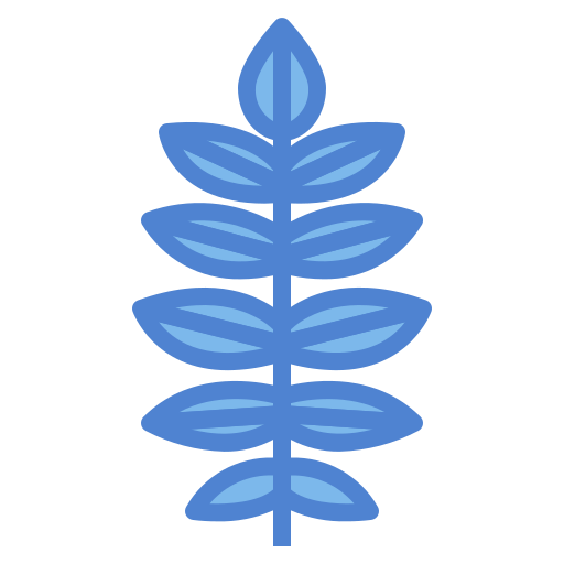 Leaf Generic Blue icon