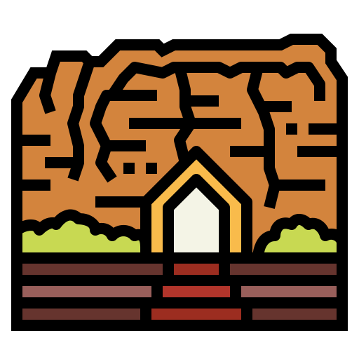Temple Smalllikeart Lineal Color icon