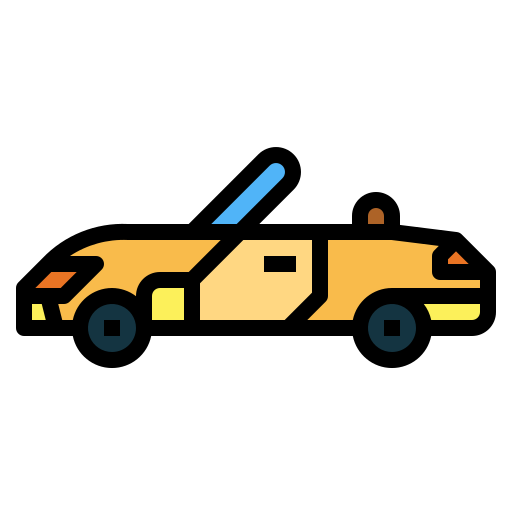 sportwagen Smalllikeart Lineal Color icon