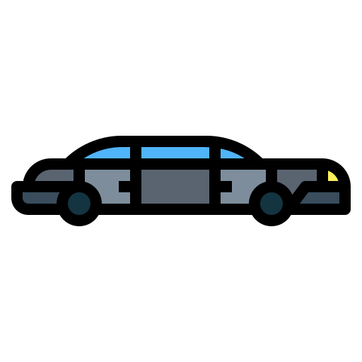 limousine Smalllikeart Lineal Color icon