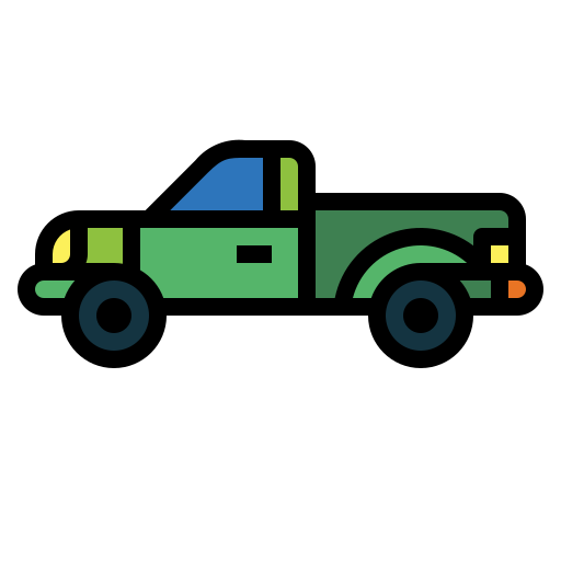 pick-up Smalllikeart Lineal Color icon
