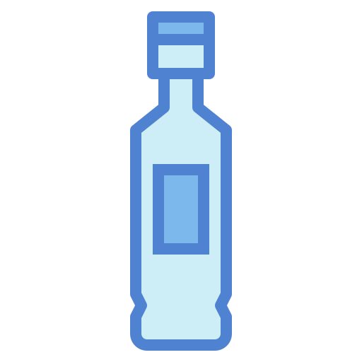 fles Generic Blue icoon