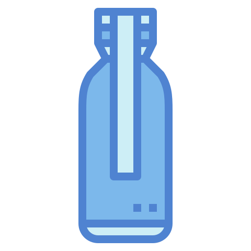 garrafa Generic Blue Ícone