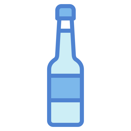 bouteille Generic Blue Icône