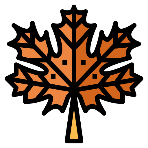 잎 Smalllikeart Lineal Color icon