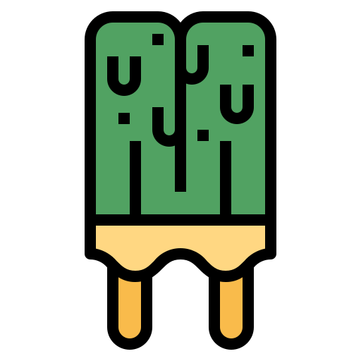 Ice pop Smalllikeart Lineal Color icon