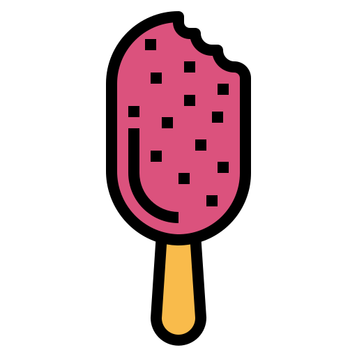 Ice pop Smalllikeart Lineal Color icon