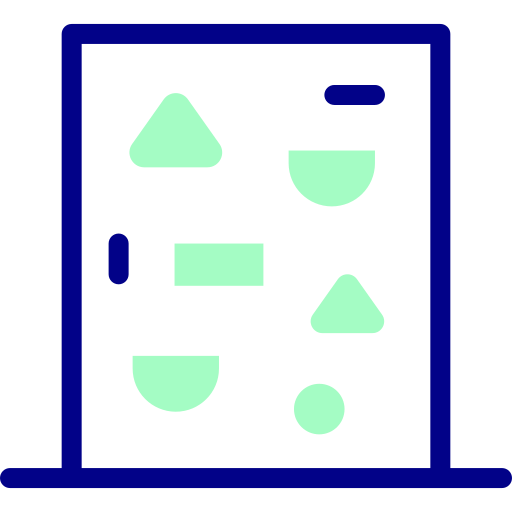 クライミングウォール Detailed Mixed Lineal color icon
