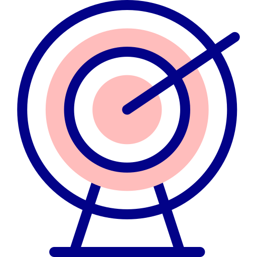 표적 Detailed Mixed Lineal color icon