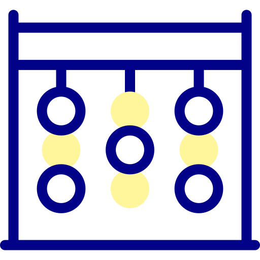 반지 Detailed Mixed Lineal color icon