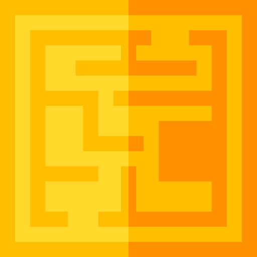 Maze Basic Straight Flat icon