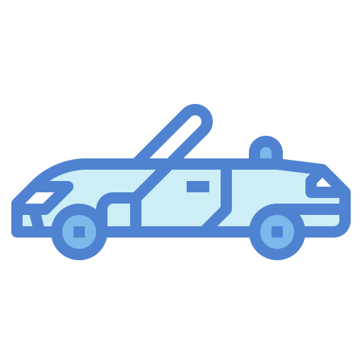 スポーツカー Generic Blue icon