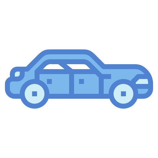 Sedan Generic Blue icon