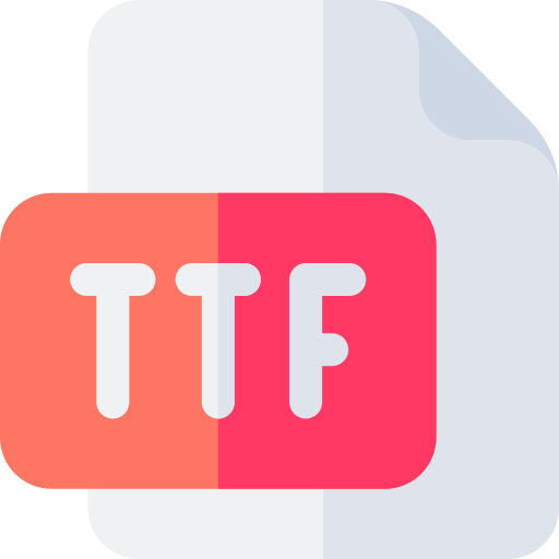 ttf Basic Rounded Flat icon