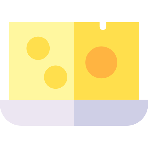 チーズ Basic Straight Flat icon