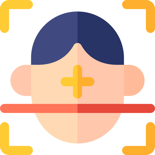 Head Basic Rounded Flat icon