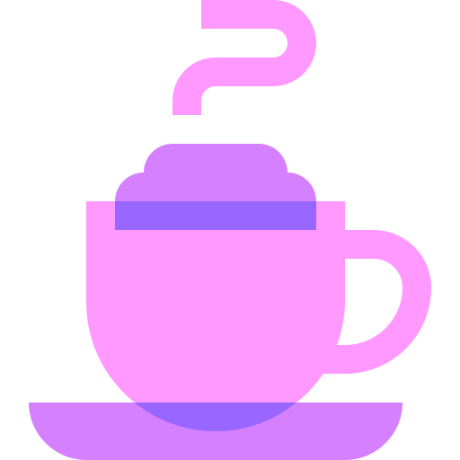 コーヒーカップ Basic Sheer Flat icon