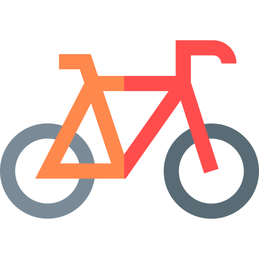 fahrrad Basic Straight Flat icon