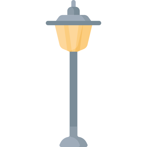 straatlamp Special Flat icoon