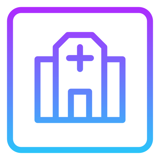 Hospital Generic Gradient icon