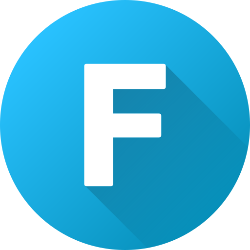 문자 f Generic Flat icon