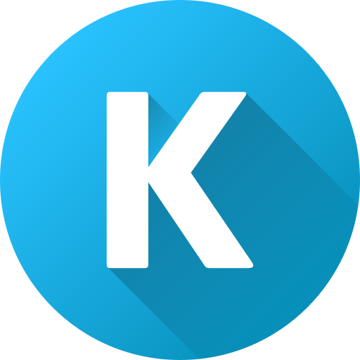 brief k Generic Flat icoon