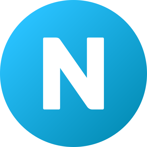 Letter n Generic Flat Gradient icon