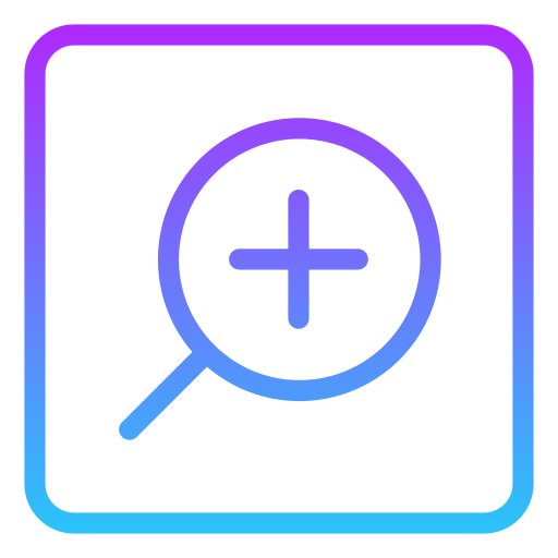 Search Generic Gradient icon