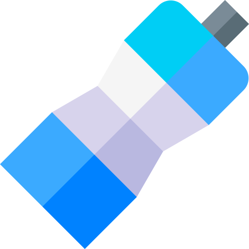 Бутылка с водой Basic Straight Flat иконка