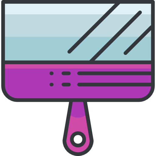 Spatula Roundicons Premium Lineal Color icon