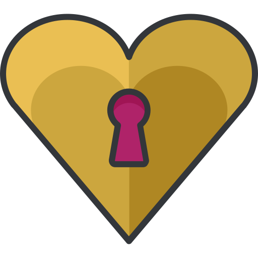 Keyhole Roundicons Premium Lineal Color icon