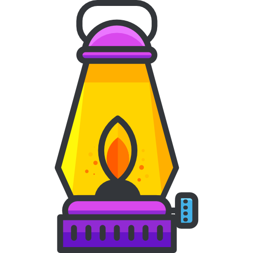 Lantern Roundicons Premium Lineal Color icon