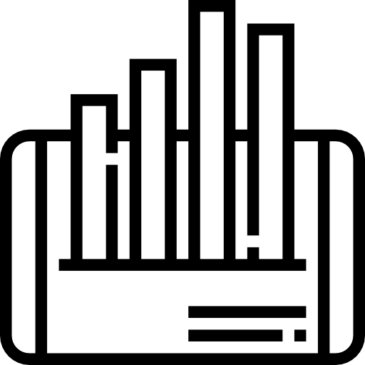 円グラフ Meticulous Line icon