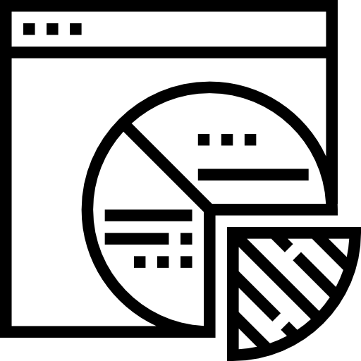折れ線グラフ Meticulous Line icon