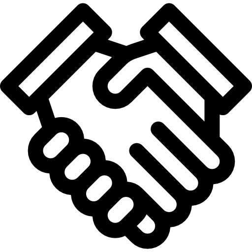 overeenkomst Basic Rounded Lineal icoon