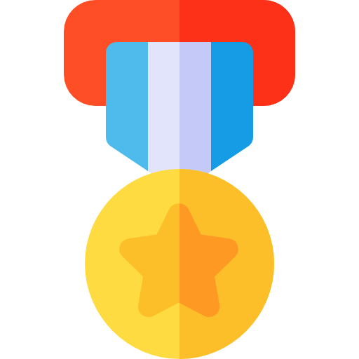 메달 Basic Rounded Flat icon