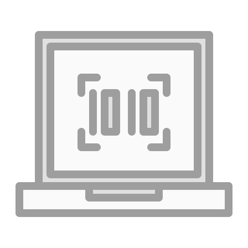 바코드 Generic Grey icon