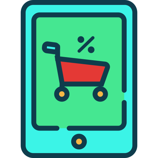 Shop cart Generic Outline Color icon