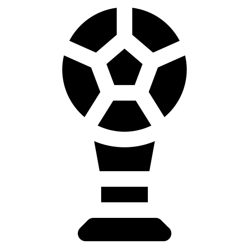 puchar piłki nożnej Generic Glyph ikona