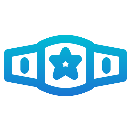 Champion belt Generic Gradient icon