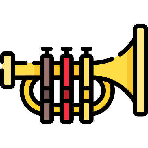 트럼펫 Special Lineal color icon