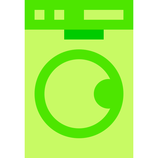 waschmaschine Basic Sheer Flat icon