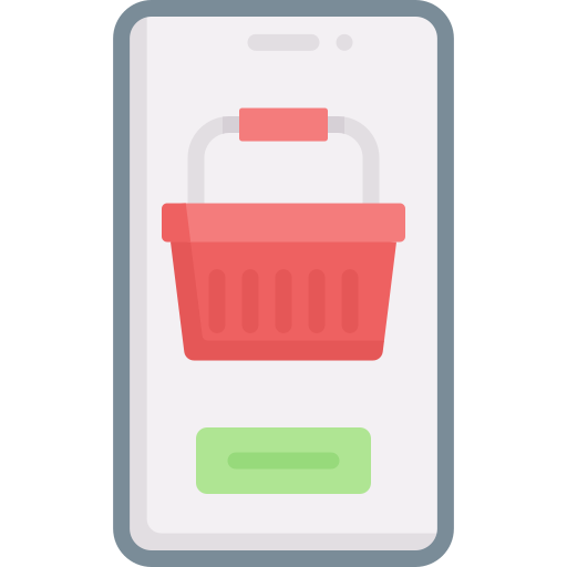 Mobile shopping Special Flat icon
