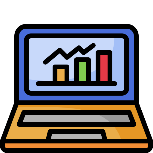 bourse Generic Outline Color Icône