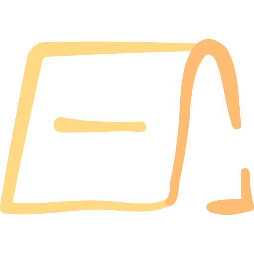 placa de nombre Basic Hand Drawn Color icono
