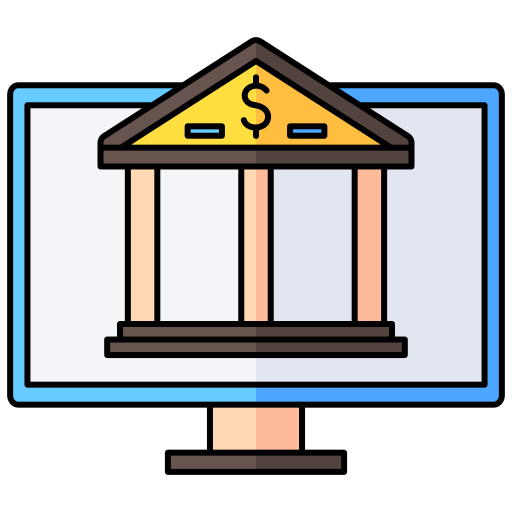 online-banking Generic Thin Outline Color icon