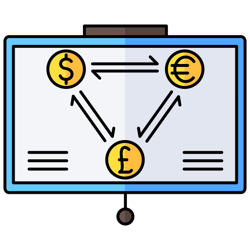 Money flow Generic Thin Outline Color icon