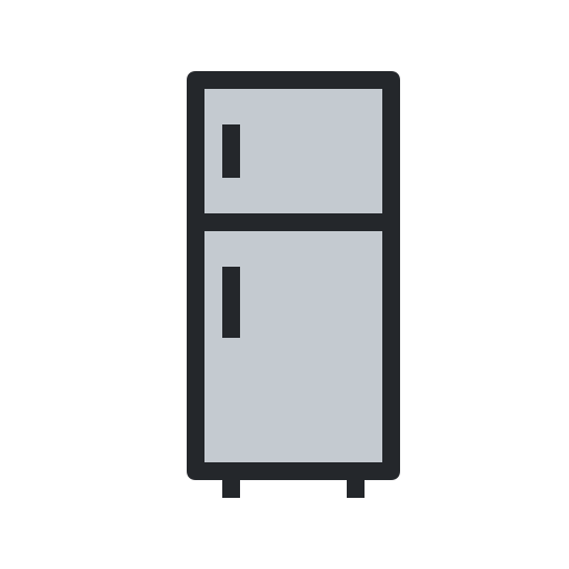 refrigerador Generic Outline Color icono