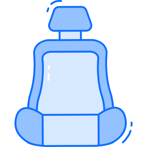 Car seat Generic Blue icon
